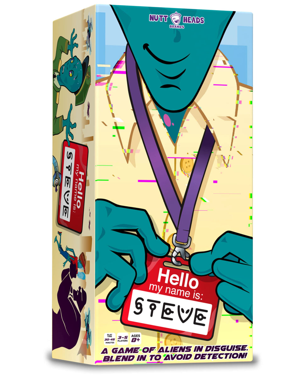 Hello My Name is Steve – Nutt Heads