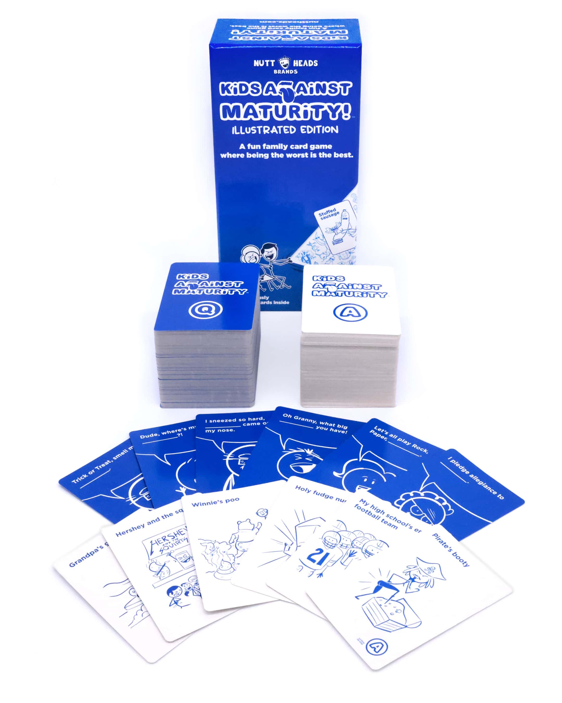 Kids Against Maturity Illustrated Edition Family Card Game