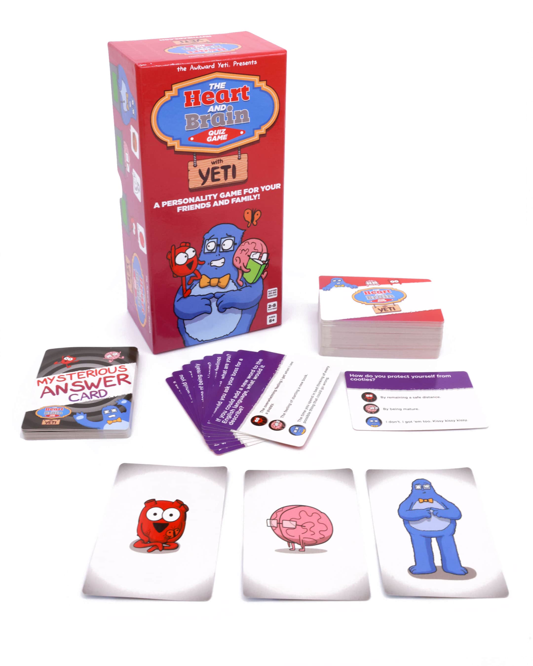 The Heart And Brain by The Awkward Yeti