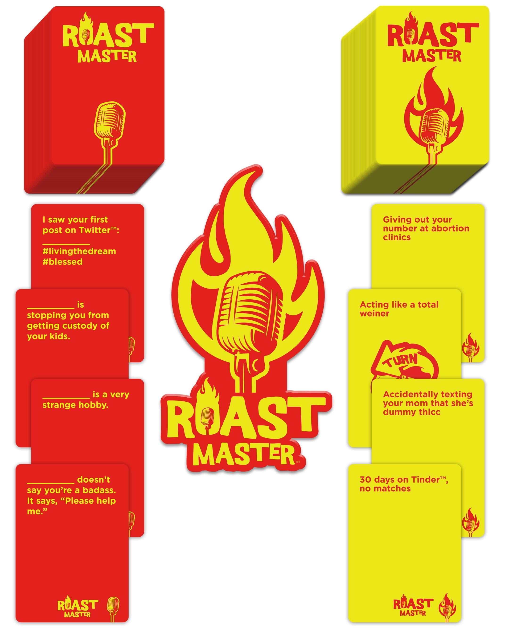 Roast Master stand up comedy card game
