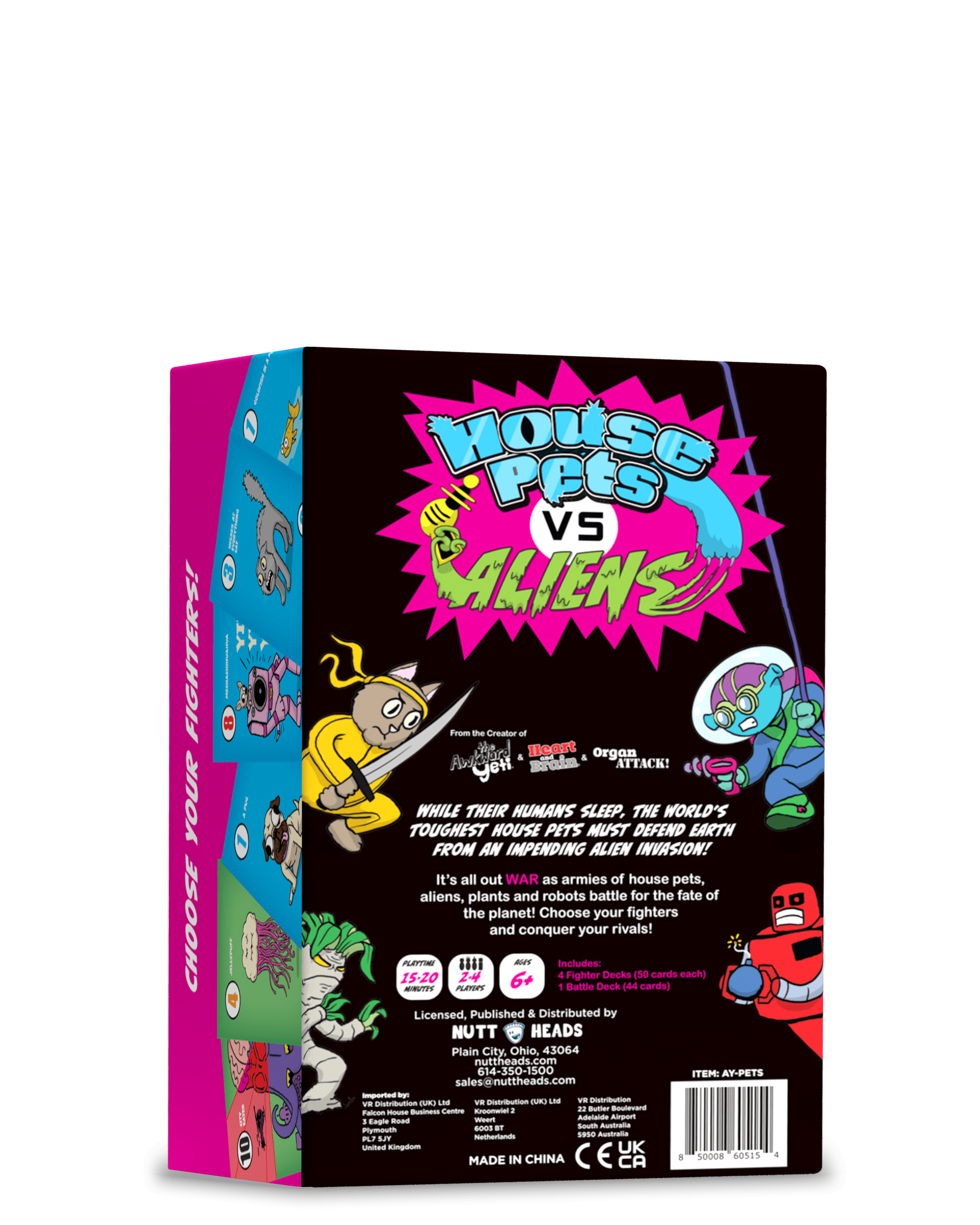 House Pets Vs. Aliens - The Awkward Yeti