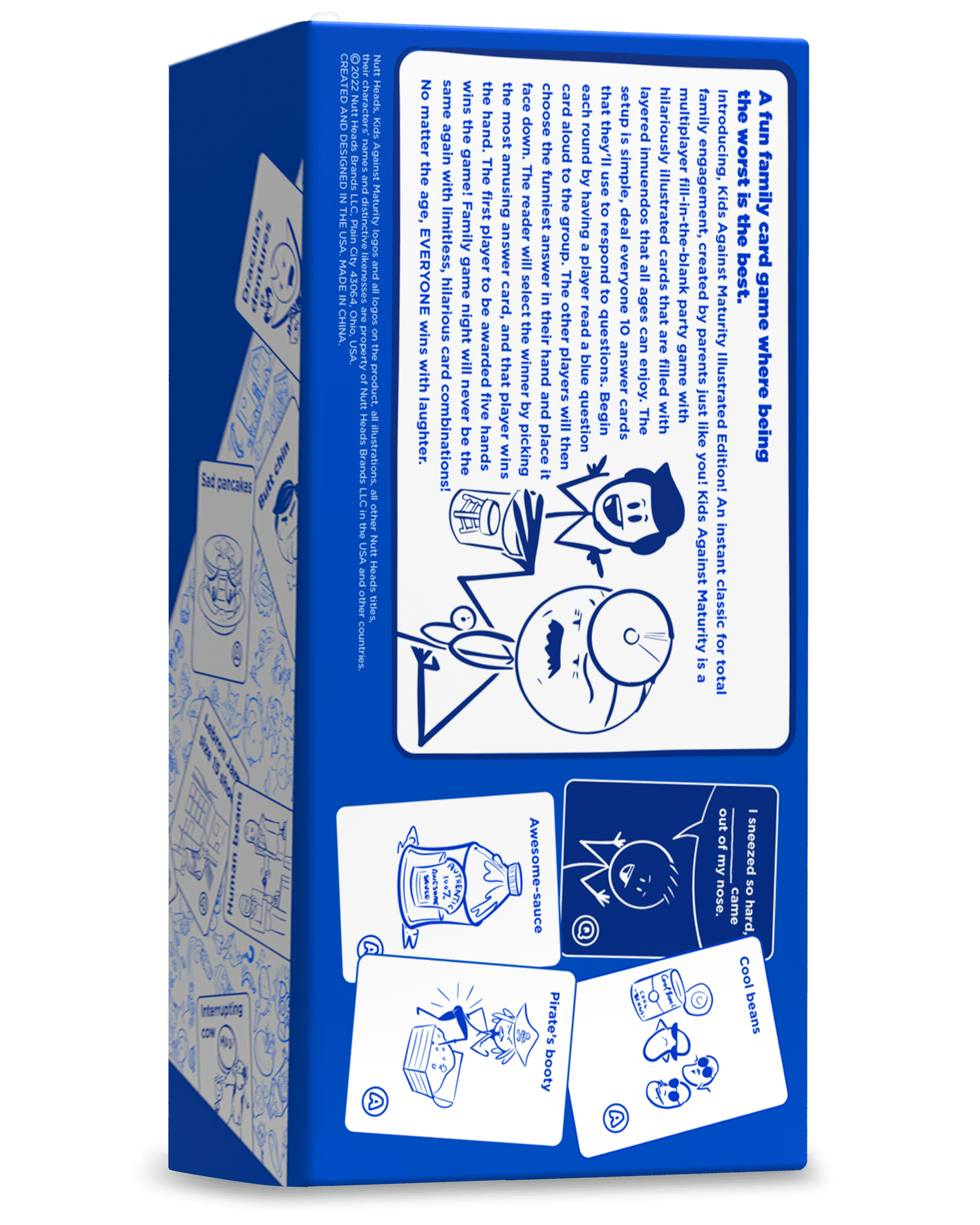 Kids Against Maturity Illustrated Edition Card Game