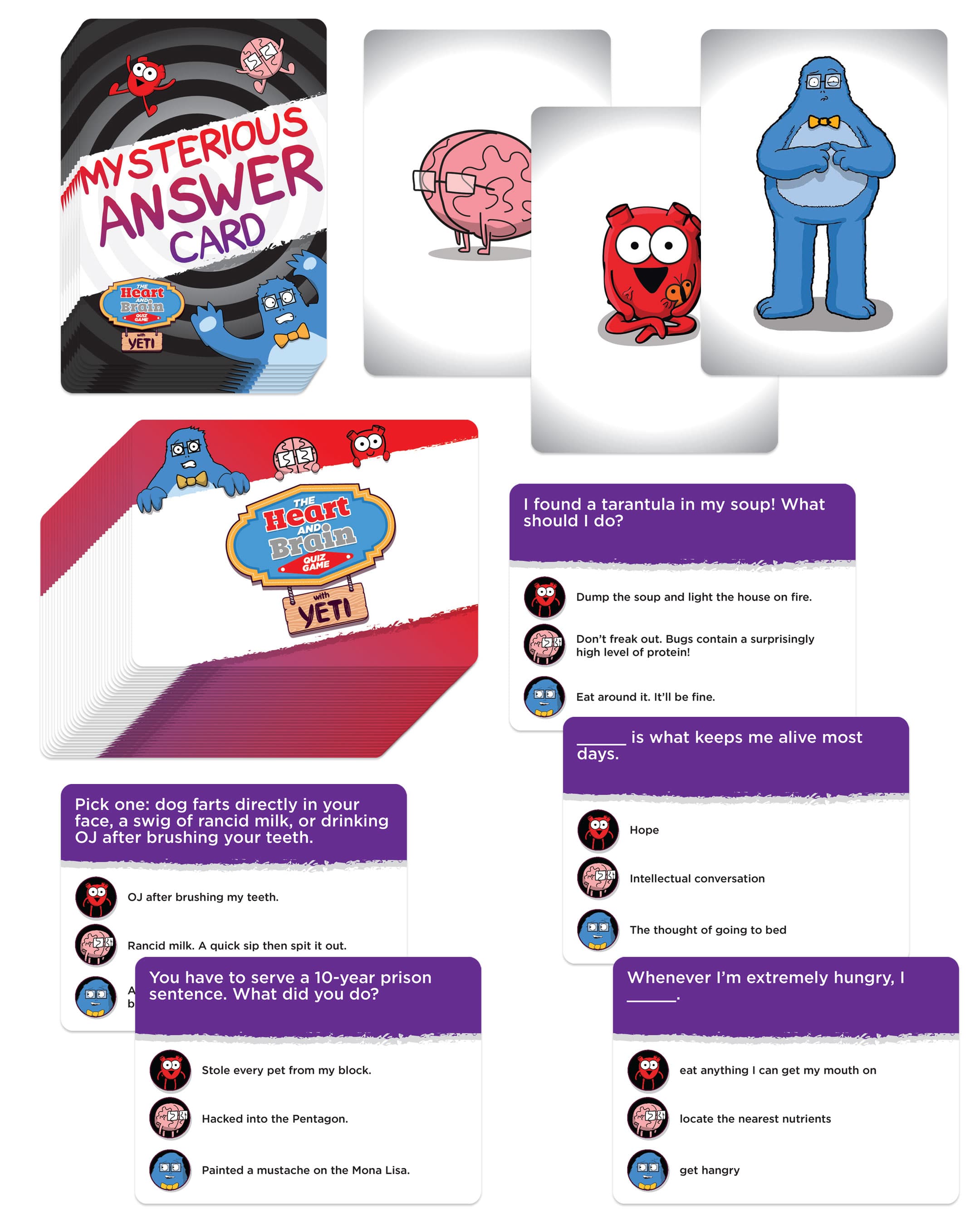 The Heart And Brain by The Awkward Yeti