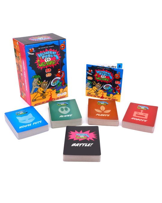Limited Edition: House Pets vs Aliens Game - Nutt Heads